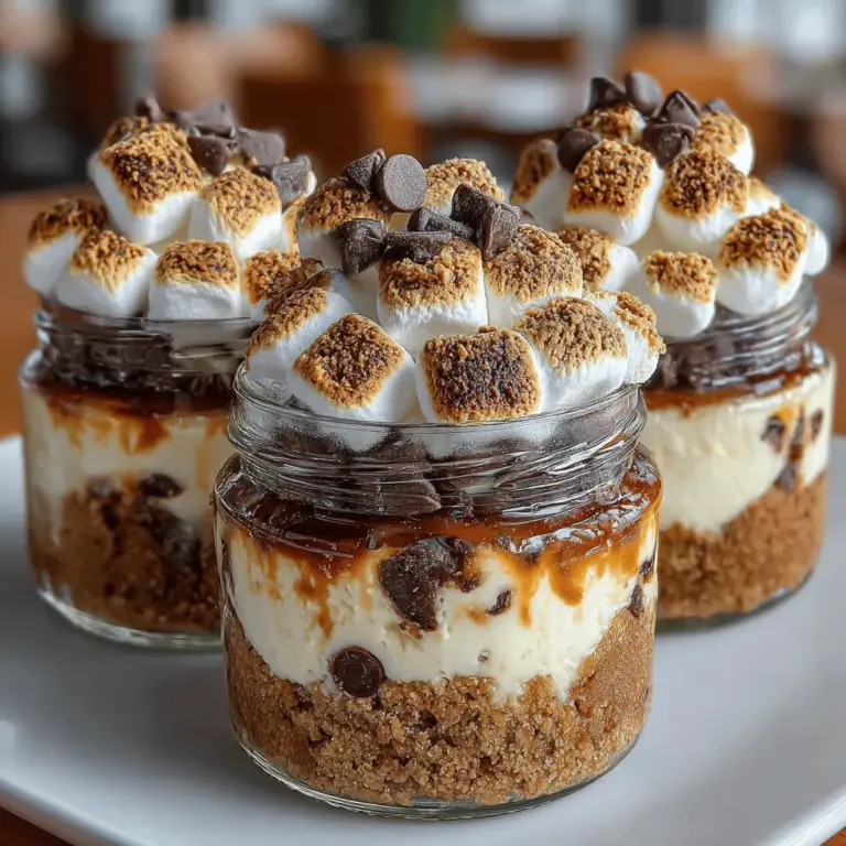 When it comes to summer gatherings, few treats evoke nostalgia quite like s'mores. The combination of gooey marshmallows, rich chocolate, and crunchy graham crackers has been a staple of campfires and backyard barbecues for generations. However, for those who crave that iconic flavor in a more sophisticated format, S'mores Cheesecake Jars offer a delightful twist. This no-bake dessert encapsulates the essence of s'mores while presenting it in an elegant and convenient way, perfect for any occasion.