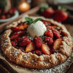 The galette is a cherished dessert that embodies the essence of rustic baking. Originating from France, this free-form pastry has captivated the hearts and taste buds of many with its simplicity and versatility. Unlike traditional pies and tarts that require precision and meticulous assembly, galettes invite a more laid-back approach. This makes them not only a staple for seasoned bakers but also an accessible option for those just beginning their culinary journey.