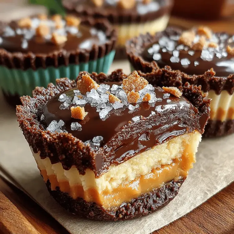 When it comes to indulgent desserts, few combinations can rival the classic pairing of chocolate and peanut butter. The rich, creamy texture of peanut butter harmonizes perfectly with the sweet, velvety smoothness of chocolate, creating a flavor explosion that tantalizes the taste buds. Now, imagine enjoying this delightful treat without the need for an oven. Enter the Decadent No-Bake Chocolate Peanut Butter Cups—an easy-to-make, no-fuss dessert that combines convenience with an irresistible taste.