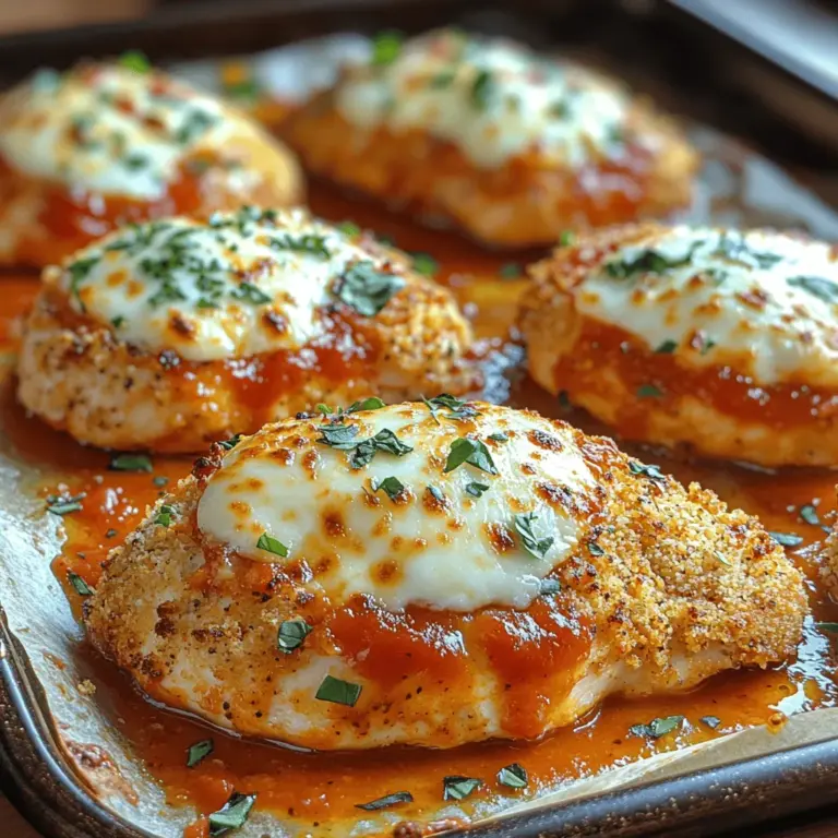Chicken Parmesan, often referred to as "Chicken Parm," is a beloved dish that has carved a special place in the hearts of many home cooks and restaurant-goers alike. This classic Italian-American dish features tender chicken cutlets coated in crispy breadcrumbs, topped with rich marinara sauce and gooey cheese, then baked to perfection. Its appeal lies not only in its delicious combination of flavors but also in its simplicity and adaptability, making it a favorite for families looking to satisfy their appetites without spending hours in the kitchen.