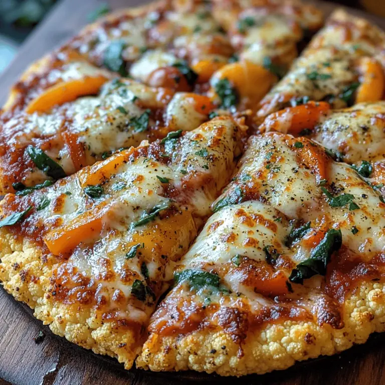 In today's health-conscious world, finding delicious yet nutritious alternatives to our favorite comfort foods can be a game-changer. Enter the Guilt-Free Cauliflower Pizza Crust Delight, a revolutionary recipe that transforms traditional pizza into a wholesome treat without sacrificing flavor. This innovative dish is not only low in carbohydrates but also packed with nutrients, making it an ideal choice for those looking to indulge in pizza while maintaining a healthy lifestyle.
