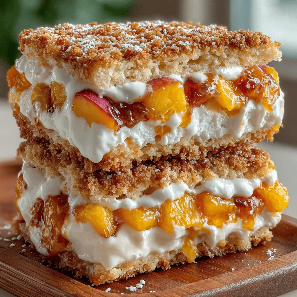 As the sun shines brightly and the days grow longer, there’s nothing quite like enjoying a refreshing dessert that perfectly captures the essence of summer. Enter Peach Cobbler Ice Cream Sandwiches, a delightful treat that marries the warm, comforting flavors of traditional peach cobbler with the cool, creamy goodness of ice cream. This unique dessert not only satisfies your sweet tooth but also provides a fun and interactive way to enjoy the best of both worlds.
