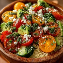 Chilled Tomato Basil Couscous Bowls Recipe