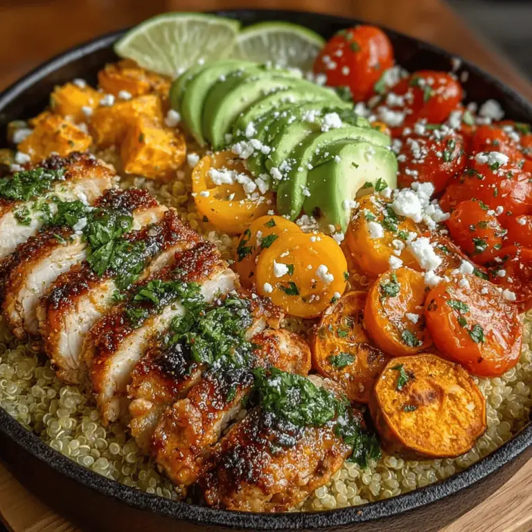 In recent years, the trend of healthy eating has gained immense popularity, with more individuals seeking balanced meals that cater to their nutritional needs without sacrificing flavor. This shift has led to the rise of bowl meals—dishes that combine various wholesome ingredients into a single, convenient serving. Among these, the Roasted Chicken & Sweet Potato Quinoa Bowl stands out as a delicious and nourishing option. This recipe not only satisfies the palate but also provides a colorful array of nutrients, making it a fantastic choice for lunch or dinner.