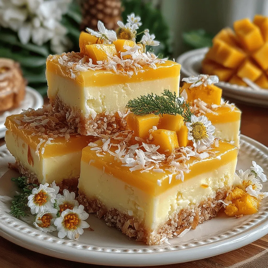 As the temperatures rise and the sun shines brighter, our cravings for refreshing treats intensify. Few flavor combinations evoke the spirit of summer quite like the pairing of mango and coconut. Their vibrant, tropical notes transport us to sun-soaked beaches, making them the perfect ingredients for a delightful dessert. Enter the Tropical Bliss Frozen Mango Coconut Bars — a simple yet indulgent way to cool down during the warm months while indulging in nature’s sweetest offerings.