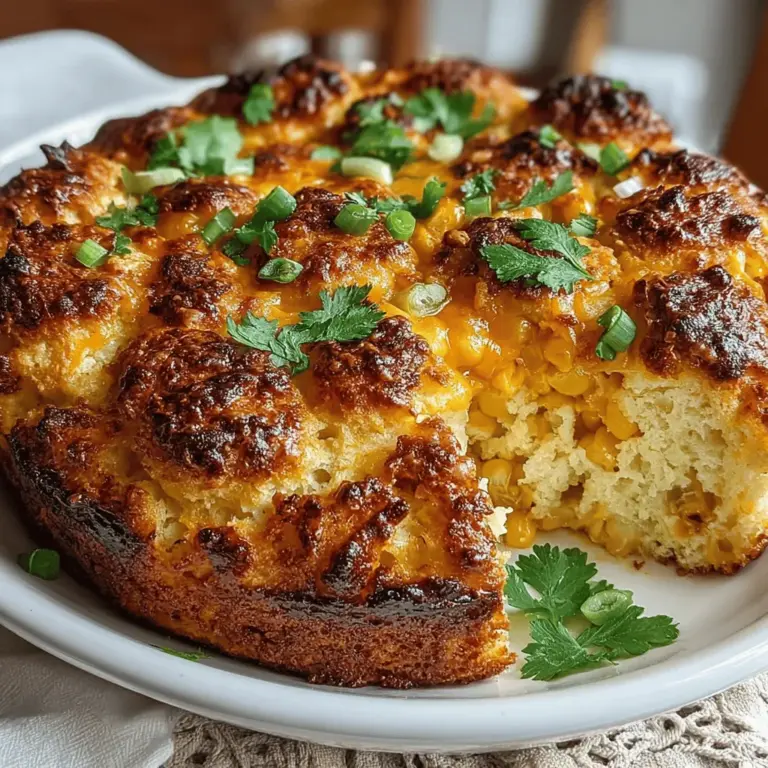 When it comes to comfort food, few dishes are as inviting and flavorful as Sweet Corn and Green Chile Biscuit Bake. This delightful recipe combines the natural sweetness of fresh corn with the zesty kick of green chiles, all enveloped in fluffy, buttery biscuits. The result is a dish that not only tantalizes the taste buds but also warms the heart, making it a perfect choice for breakfast, brunch, or as a savory side dish at dinner.