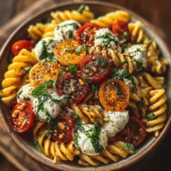 To create a truly exceptional Caprese Pasta Salad, it's essential to use quality ingredients that enhance the overall flavor and texture of the dish. Let's delve into the key components that make this salad a standout option.