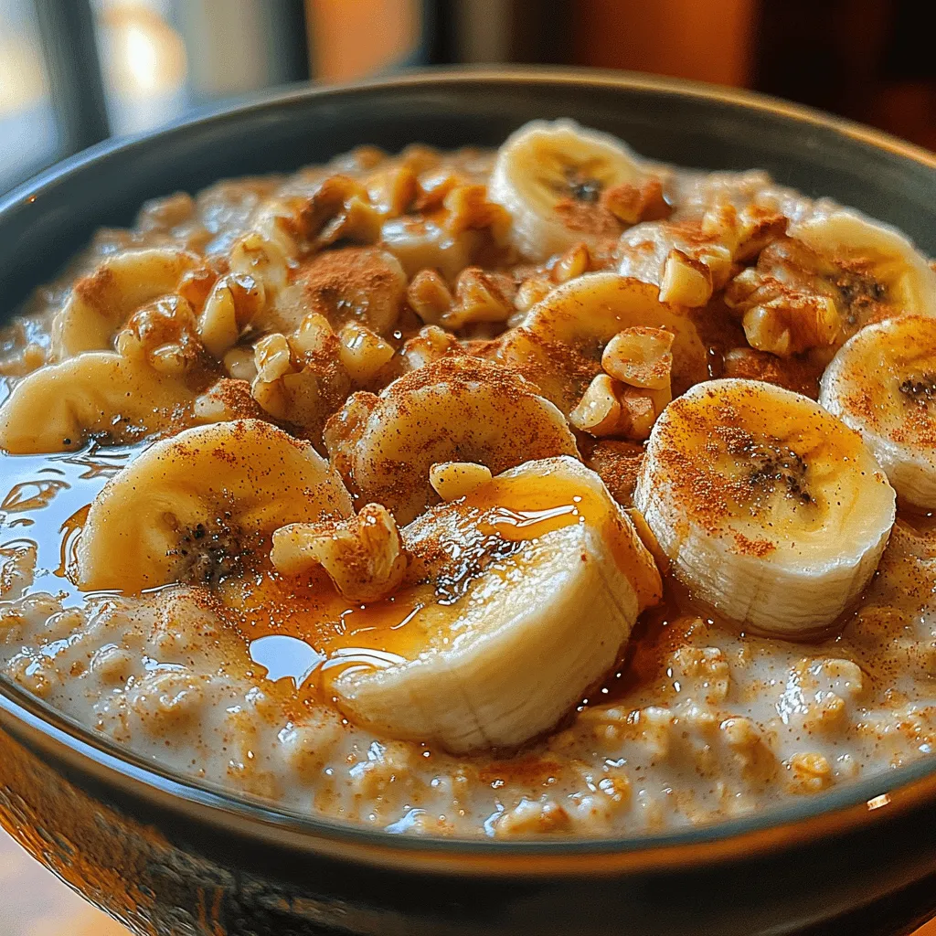 In the quest for a perfect breakfast, Sweet Cinnamon Banana Oats emerge as a top contender, offering a delightful combination of flavors, textures, and nutritional benefits. This recipe is not only a treat for the taste buds but also a powerhouse meal that can set a positive tone for the day ahead. Imagine waking up to a warm bowl of creamy oats infused with the sweetness of ripe bananas, a hint of cinnamon, and the richness of almond milk. It’s a breakfast that promises to nourish your body and energize your morning.