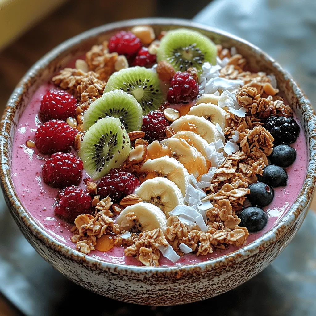 In recent years, smoothie bowls have emerged as a popular breakfast or snack option, captivating health enthusiasts and foodies alike. These vibrant creations not only offer a feast for the eyes but also pack a nutritional punch, making them a go-to choice for those looking to start their day on a healthy note or to enjoy a refreshing treat. Among the myriad of smoothie bowl options available, the Berry Bliss Smoothie Bowl stands out as a particularly delightful and nutritious choice, combining the goodness of various berries with wholesome ingredients to create a deliciously satisfying meal.