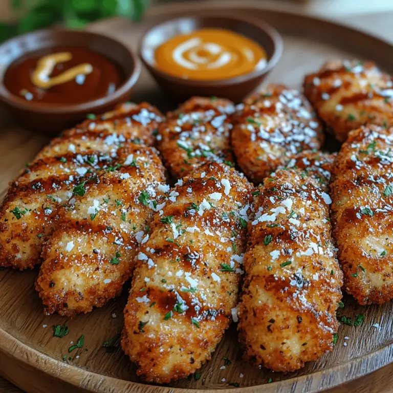 Chicken fingers are a timeless classic that resonates with food lovers of all ages. Whether enjoyed as a quick weeknight dinner, a fun finger food at parties, or a comforting meal for picky eaters, these golden-brown delights have become a staple in households around the globe. Their crispy exterior and tender, juicy interior create a satisfying contrast that makes them universally appealing. However, while traditional chicken fingers often use standard breadcrumbs, this recipe takes a delicious twist by incorporating panko breadcrumbs. Known for their light and airy texture, panko breadcrumbs provide an extraordinary crunch that elevates the humble chicken finger to new heights.