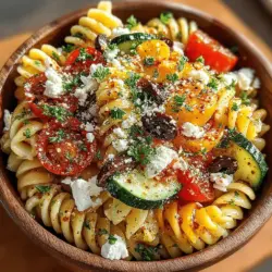 Mediterranean Escape Cold Pasta Salad Recipe