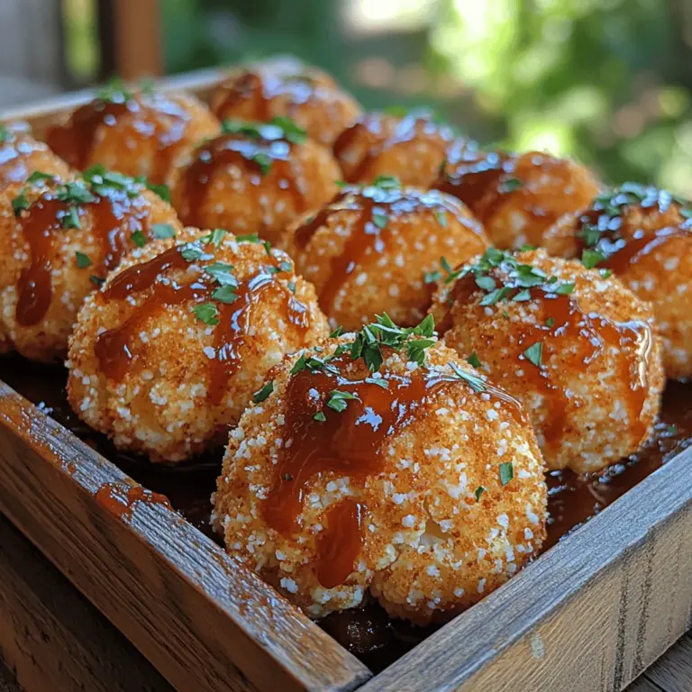 In the realm of plant-based cuisine, Tangy Crispy BBQ Cauliflower Bites stand out as a tantalizing option that caters to both vegans and non-vegans alike. This recipe marries the robust, smoky flavors of BBQ with the satisfying crunch of crispy cauliflower, making it an ideal snack for game days, parties, or simply a wholesome addition to your dinner table. The appeal lies not just in its delicious taste but also in its ability to transform a humble vegetable into a crowd-pleasing dish that is both nourishing and satisfying.