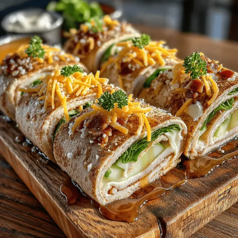 Roll-ups have established themselves as a beloved option in the world of snacks and appetizers. Their versatility allows for endless variations, making them suitable for any gathering or casual moment at home. Among the myriad of roll-up recipes, the Turkey Apple Cheese Roll-Ups stand out for their unique combination of savory and sweet flavors. This delightful treat appeals to both adults and children, making it a perfect choice for family gatherings, lunch boxes, or even as a quick snack during a busy day.