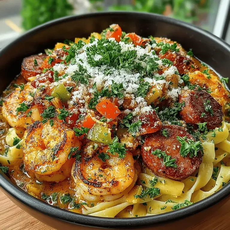 Cajun cuisine is a celebration of flavor, culture, and tradition, originating from the vibrant region of Louisiana. Known for its bold spices and hearty ingredients, Cajun cooking encapsulates the essence of Southern hospitality, offering dishes that are as rich in history as they are in taste. Among the many culinary delights that emerge from this culture, the Sizzling One-Pot Cajun Shrimp and Sausage Pasta stands out as a perfect example of how you can enjoy the zest of Cajun cooking in a quick and convenient meal.