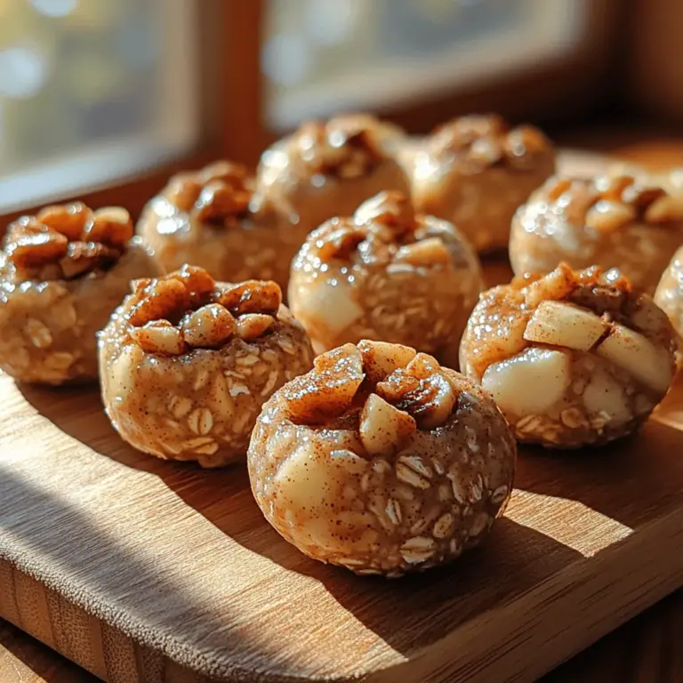 In recent years, the demand for healthy snacks has surged as more individuals seek to maintain a balanced diet while enjoying delicious treats. As people become increasingly health-conscious, the market has responded with a plethora of nutritious options that cater to various dietary needs and preferences. Among these options, Sweet Apple Pie Protein Bites stand out as a delectable snack that not only satisfies sweet cravings but also packs a nutritional punch.