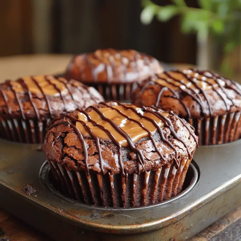 Indulging in a rich and gooey dessert can transform any day into a special occasion, and few treats are as satisfying as Decadent Peanut Butter Brownie Cups. This delightful dessert marries the luxurious flavors of chocolate and peanut butter, creating a combination that is both comforting and irresistible. Originating from the American kitchen, this recipe has gained widespread popularity for its simplicity and the quick satisfaction it brings to sweet cravings. Whether you're serving them at a party, a family gathering, or just for yourself, these brownie cups are sure to impress.