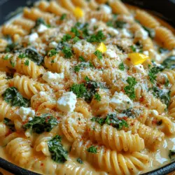In the realm of comforting meals, few dishes offer the same allure as a creamy pasta. Enter the Creamy Spinach Feta Pasta Delight—an irresistible combination of luscious cream, vibrant spinach, and tangy feta cheese that promises to tantalize the taste buds. This dish is not only easy to prepare but also an excellent choice for a quick weeknight dinner or a cozy gathering with friends and family. With its vegetarian profile and wholesome ingredients, it caters to a variety of dietary preferences while delivering a satisfying meal that feels indulgent yet nourishing.