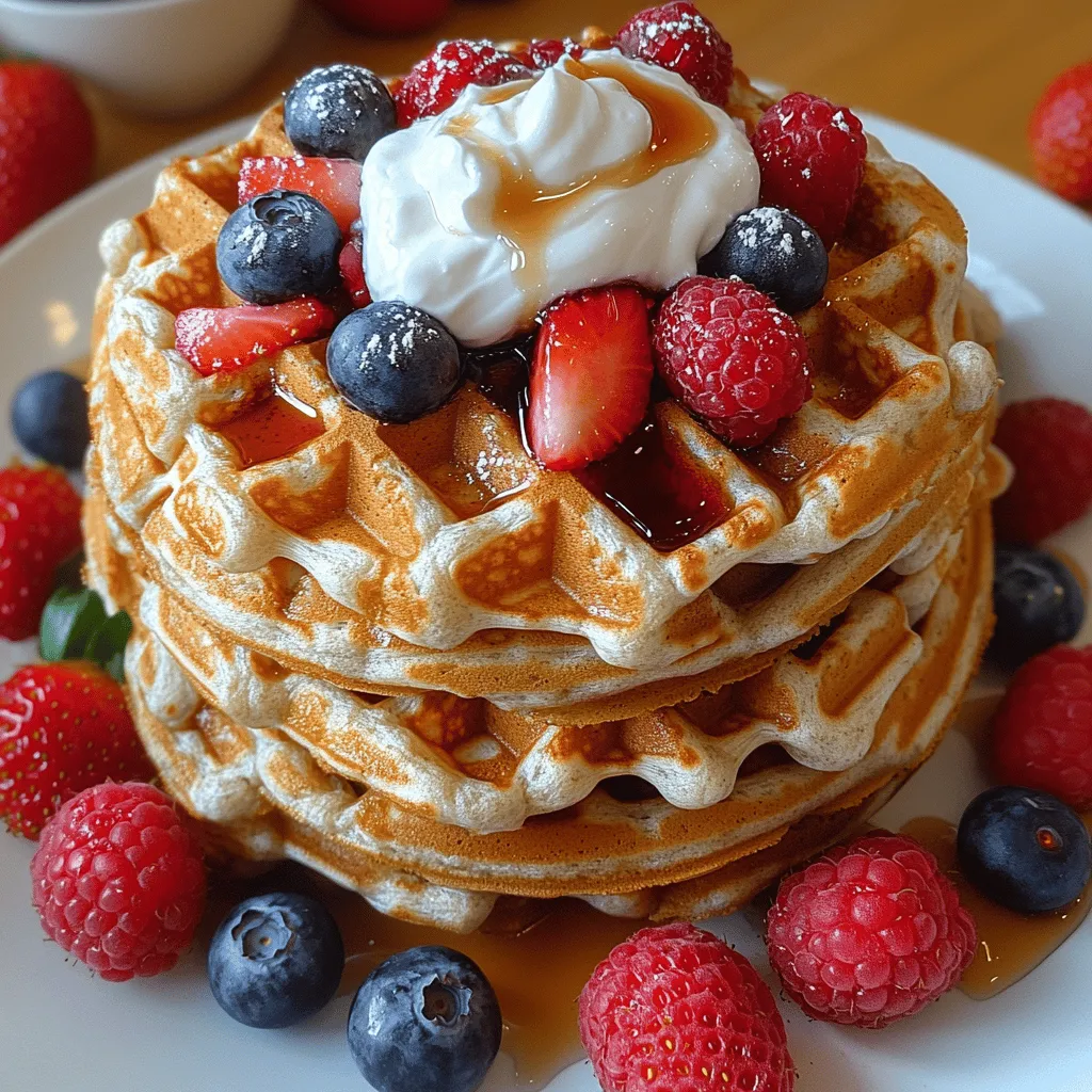 In a world increasingly focused on health-conscious eating, the quest for delicious yet nutritious breakfast options has never been more vital. Enter Berry Boost Protein Waffles—an innovative recipe that perfectly marries flavor with nutrition. These waffles are not just an ordinary breakfast item; they are a wholesome meal designed to fuel your body and tantalize your taste buds. Packed with rolled oats, protein powder, and a medley of mixed berries, this recipe is a go-to choice for anyone seeking a satisfying start to their day or a revitalizing post-workout snack.