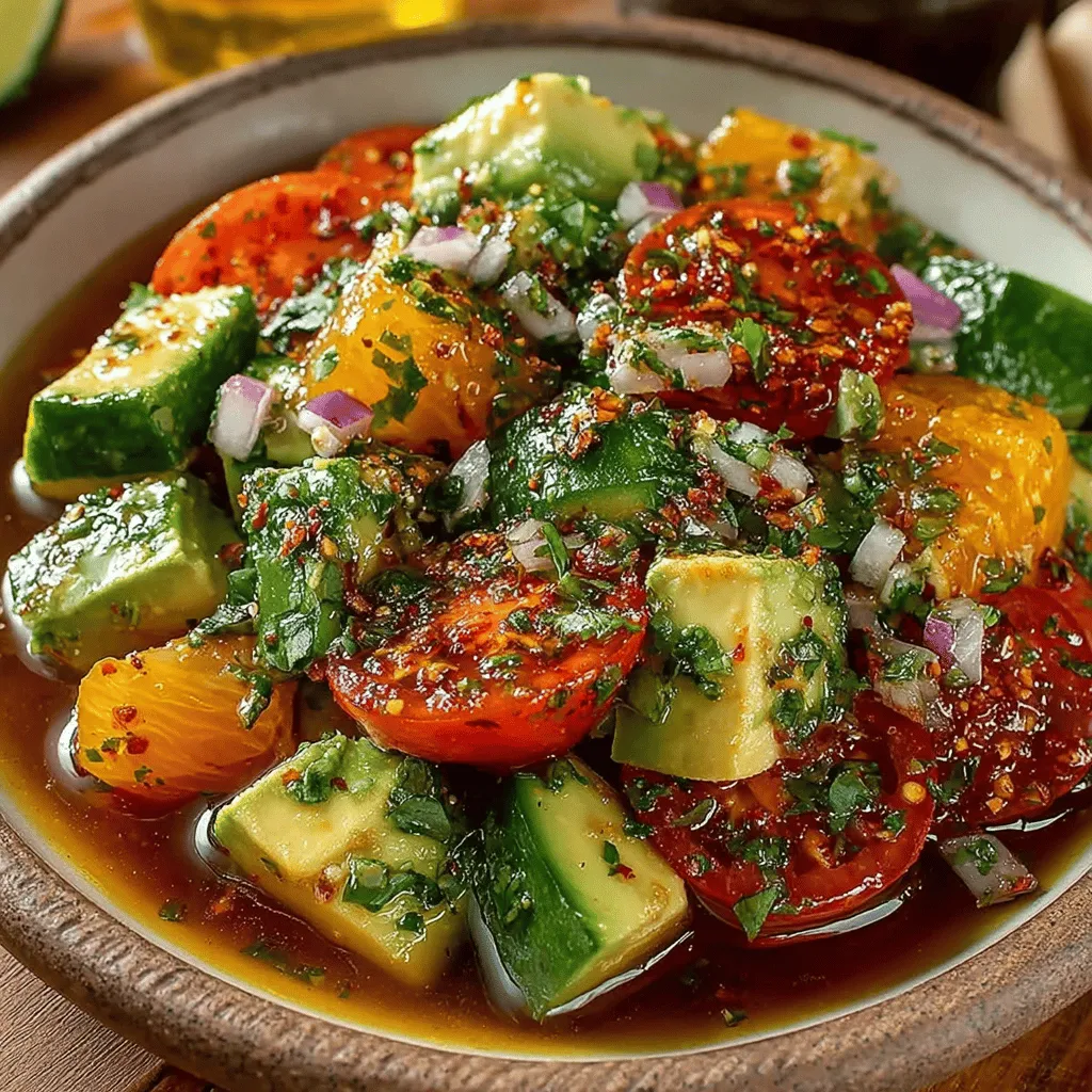 As the temperatures rise and the sun shines brighter, the craving for light and refreshing meals becomes inevitable. Enter the Crisp & Zesty Cucumber Tomato Avocado Salad—a perfect dish that embodies the essence of summer by combining vibrant colors, fresh flavors, and a delightful crunch. This salad not only tantalizes the taste buds but also nourishes the body with its array of wholesome ingredients.