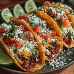 Turkey tacos are not just another trendy dish; they represent a delicious and healthier alternative to traditional beef tacos that are often laden with excess fat. By swapping out ground beef for lean ground turkey, you retain the heartiness and satisfaction of a classic taco while significantly reducing the calorie count. This makes turkey tacos an excellent choice for those looking to maintain a balanced diet without sacrificing flavor. When you pair these savory turkey tacos with a refreshing watermelon slaw, the result is a vibrant, colorful dish that's perfect for weeknight dinners, casual gatherings, or even festive occasions.