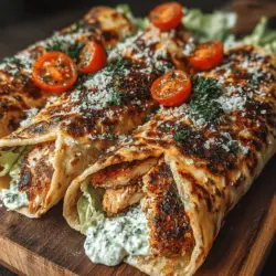 Grilled Chicken Caesar Wraps: The Ultimate Recipe Experience