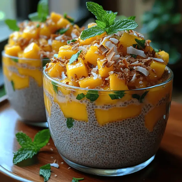In recent years, chia pudding has emerged as a popular and nutritious breakfast option, captivating health enthusiasts and food lovers alike. This creamy, satisfying dish is not only easy to prepare but also packed with essential nutrients that make it a perfect start to your day. Among the various iterations of chia pudding, the Tropical Sunrise Mango Chia Pudding stands out with its vibrant flavors and tropical charm, inviting you to indulge in a taste of paradise, right from your kitchen.