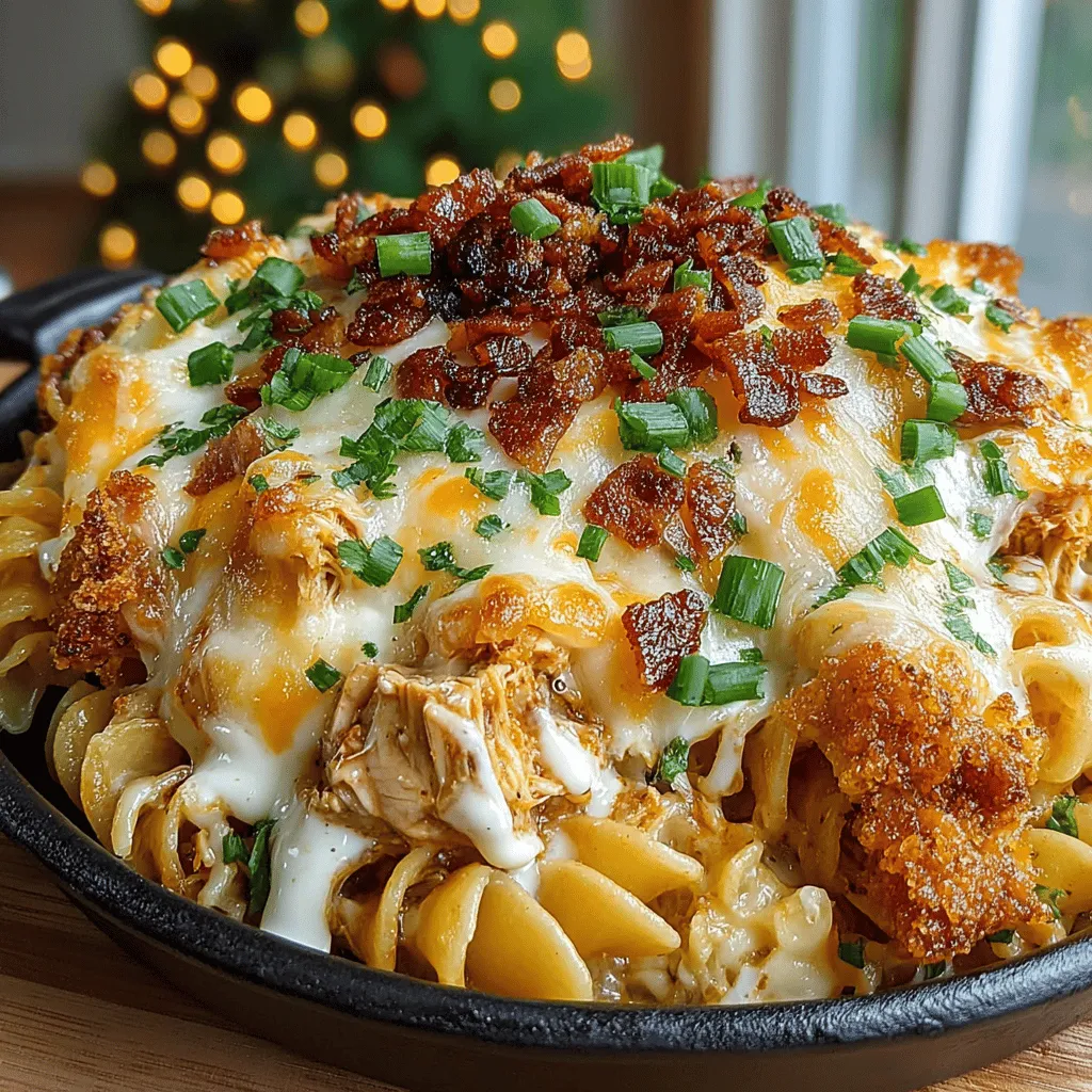 When it comes to quick and satisfying meals, few dishes can rival the comforting embrace of a hearty pasta bake. The BBQ Chicken & Ranch Pasta Bake stands out as a perfect blend of flavors that appeals to the whole family. This dish combines the smoky sweetness of barbecue sauce with the creamy tang of ranch dressing, all enveloped in perfectly cooked pasta. It's a recipe that not only brings comfort but also excitement to the dinner table.