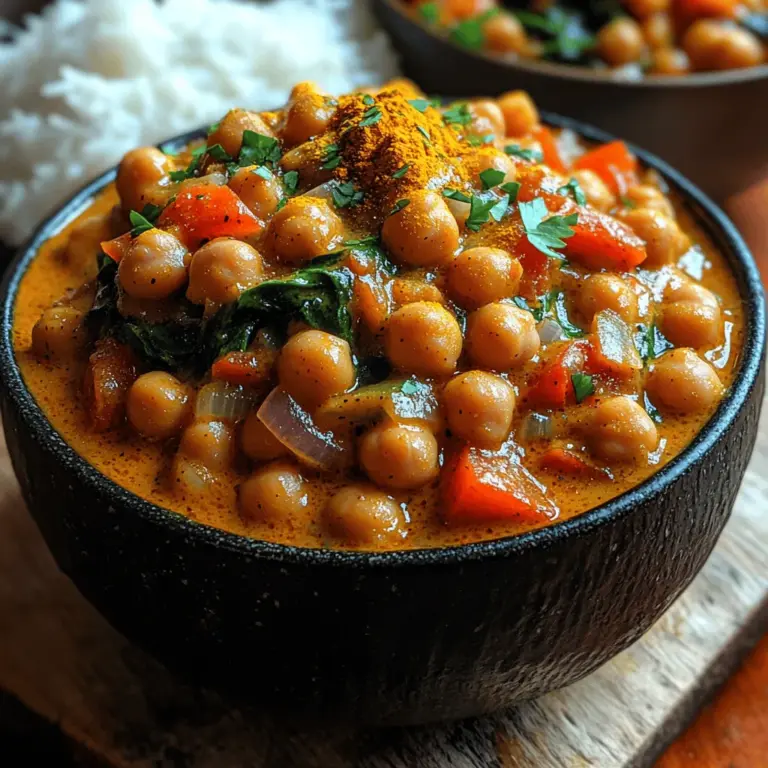 Coconut Harmony Chickpeas is a delightful dish that brings together the creamy richness of coconut milk and the hearty goodness of chickpeas, resulting in a satisfying and nutritious meal. This recipe stands out not only for its unique flavor profile but also for its ability to cater to an array of dietary preferences, including vegan and gluten-free diets. In today's fast-paced world, where time is often a luxury, this dish emerges as a perfect solution for busy weeknights or as a comforting meal that nourishes both body and soul.