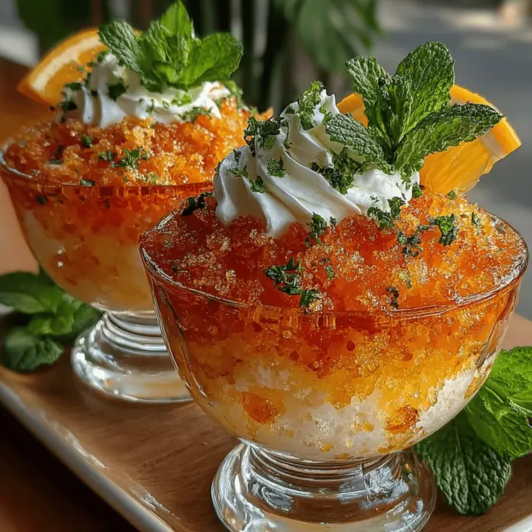 As the summer sun casts its warm glow, there’s nothing quite like a cool, refreshing dessert to help you beat the heat. Enter Peach Tea Granita, a delightful treat that combines the sweet, juicy flavor of ripe peaches with the invigorating essence of brewed tea. This frozen dessert is not only a feast for the senses but also a light, healthier alternative to traditional ice creams and sorbets, making it an ideal choice for warm-weather indulgence.