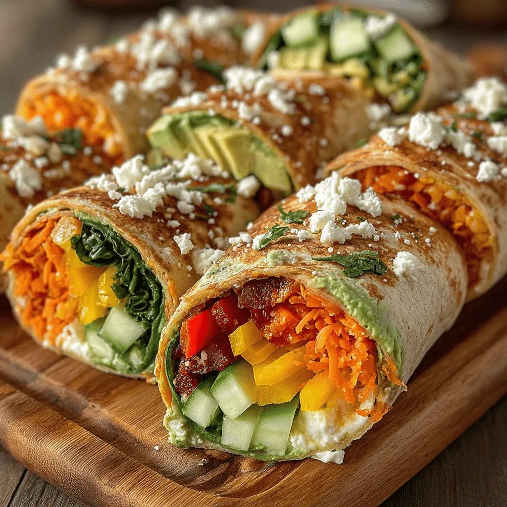 In an age where healthy eating is increasingly becoming a priority, finding snacks that are both nutritious and appealing can be a challenge. Colorful vegetable wraps emerge as a vibrant solution that not only satisfies cravings but also packs a punch in terms of nutrition. With their bright hues and diverse flavors, these wraps offer an exciting way to incorporate essential vitamins and minerals into your diet, making them an excellent choice for lunch boxes, picnics, or quick meals at home.