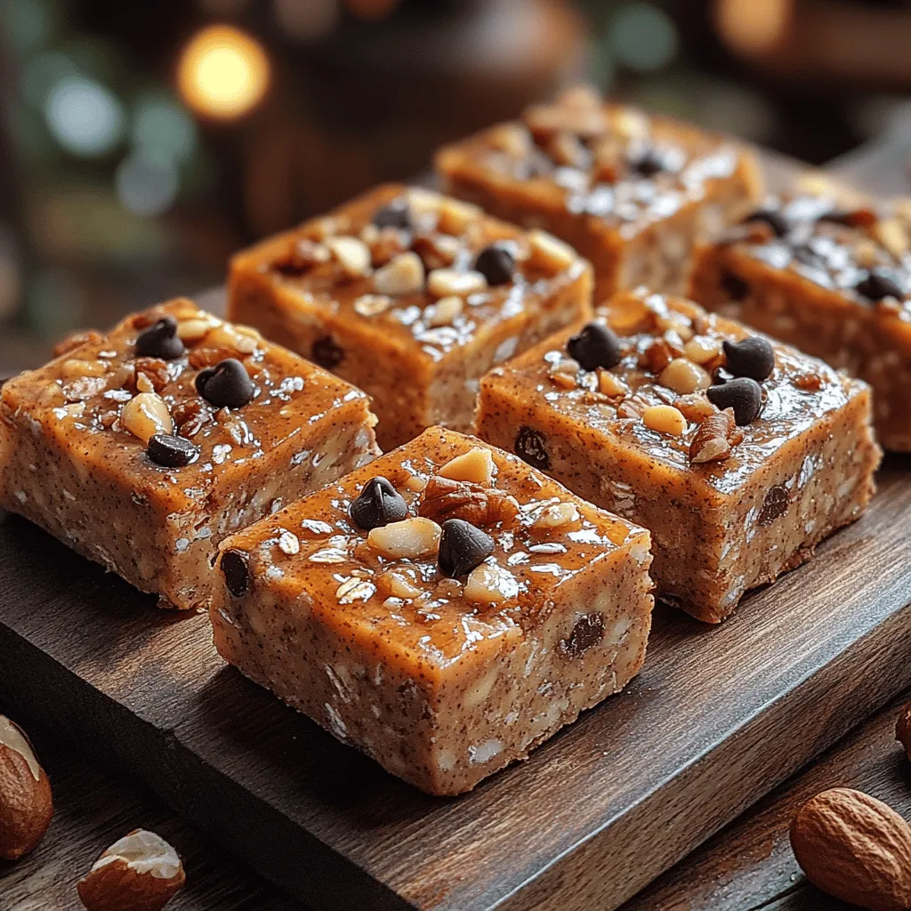 To create a delightful texture for your Nutty Banana Bliss Protein Bars, start by mixing your wet ingredients effectively. In a large bowl, combine ripe bananas, almond butter, honey, and vanilla extract. To achieve a smooth consistency, mash the bananas thoroughly before adding the other ingredients. A fork or potato masher works well for this task. For an even creamier blend, consider using an immersion blender or food processor.