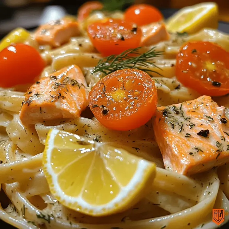 When it comes to a harmonious blend of flavors and textures, few dishes can rival the appeal of Lusciously Creamy Lemon Dill Salmon Pasta. This delectable recipe combines the rich creaminess of a well-crafted sauce with the bright, zesty notes of lemon and the fresh aroma of dill, creating a dish that is as inviting as it is satisfying. Perfect for weeknight dinners or special occasions, this pasta dish not only pleases the palate but also nourishes the body, thanks to the health benefits of salmon.
