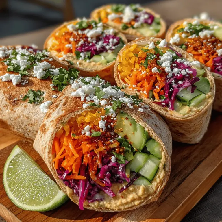 In the quest for healthy eating, veggie wraps have emerged as a popular meal option, allowing individuals to pack a variety of nutrients into a convenient and delicious package. These wraps are not only simple to prepare but also customizable, making them an ideal solution for anyone looking to incorporate more vegetables and wholesome ingredients into their diet. Among the myriad of veggie wrap recipes available, the Rainbow Crunch Veggie Wrap stands out due to its vibrant colors, fresh flavors, and delightful crunch.
