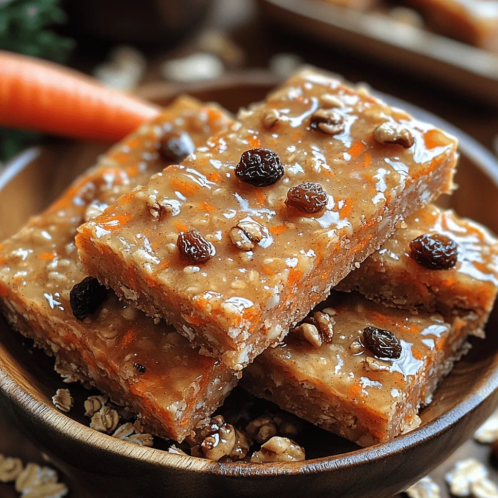 In today's fast-paced world, the importance of healthy snacking cannot be overstated. With busy schedules and the lure of convenient but unhealthy snacks, finding nutritious options that satisfy cravings is essential for maintaining energy and overall well-being. Enter the Crunchy Carrot Oat Delight Bars—a delightful blend of wholesome ingredients that not only curb hunger but also provide a host of health benefits. These bars are perfect for on-the-go snacking, post-workout fuel, or a nutritious treat to enjoy any time of the day.
