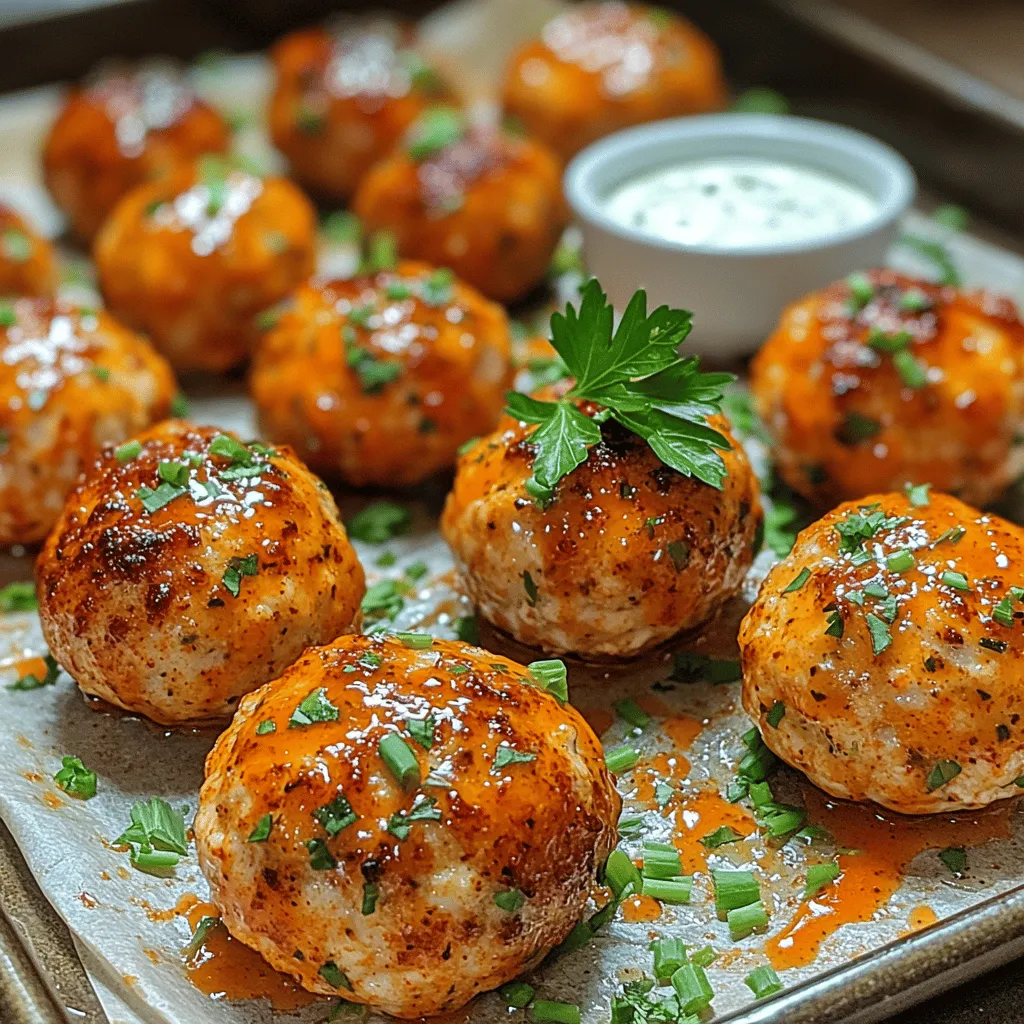 Buffalo chicken has carved out a special place in American culinary traditions, celebrated for its bold flavors and versatile applications. This iconic taste has transcended its origins, evolving from a simple bar snack into a staple that graces menus across the country. Whether it's a classic Buffalo wing or a tangy dip, the distinct combination of spice and zest has captured the hearts (and taste buds) of many. One of the latest trends in this flavor revolution is the creation of meatballs, a dish that is not only beloved but also adaptable to various occasions. Meatballs can effortlessly transition from a family dinner to a party platter or even a quick weeknight meal, making them an ideal choice for any gathering.