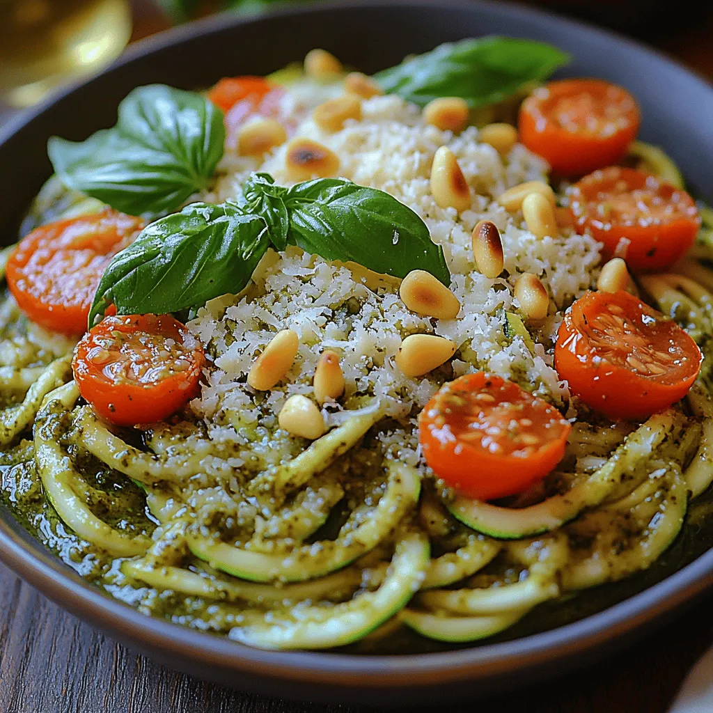 In the quest for healthier eating without compromising on flavor, zoodles—spiralized zucchini noodles—have emerged as a popular and delicious alternative to traditional pasta. As health-conscious individuals increasingly seek ways to incorporate more vegetables into their diets, zoodles provide a satisfying, low-carb option that captures the essence of pasta while offering a myriad of nutritional benefits. Our creamy pesto zoodle bowl is not only a delight for the taste buds but also a vibrant, nutritious meal that can be prepared in just 20 minutes. This article will guide you through the delightful world of zoodles, showcasing the benefits of using fresh ingredients and providing a step-by-step recipe for creating a creamy, flavorful dish that is sure to impress.