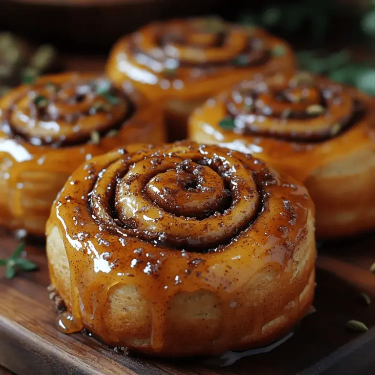 Imagine stepping into a cozy kitchen filled with the warm and inviting aromas of freshly baked goods. This is what you can expect when you embark on the delightful journey of making Aromatic Cinnamon Cardamom Rolls. This recipe is not just a treat for your taste buds; it's an experience that brings the whole family together, turning an ordinary day into something special. The unique blend of cinnamon and cardamom elevates these rolls from simple pastries to a fragrant delight that captivates the senses.