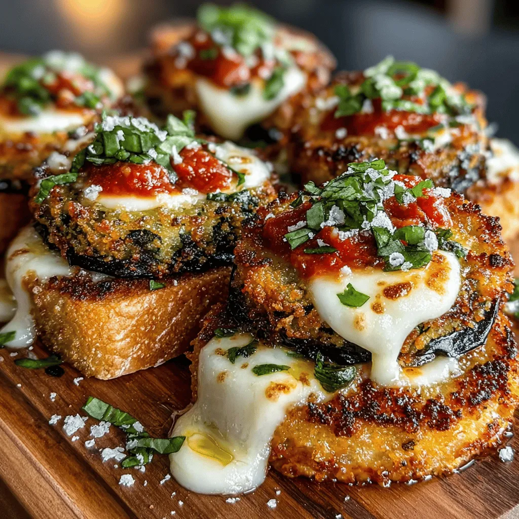 When it comes to impressing guests or treating yourself to a special meal, the Mini Eggplant Mozzarella Toast Stacks stand out as a delightful choice. This visually appealing appetizer or light meal beautifully showcases the versatility of eggplant, offering a healthier alternative to traditional bread while maintaining a satisfying flavor and texture. Whether you are hosting a gathering, enjoying a family dinner, or indulging in a cozy night in, these stacks are sure to elevate your culinary experience.