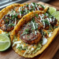 To truly appreciate the Zesty Grilled Shrimp Tacos, it’s essential to understand the key ingredients that make this dish stand out.