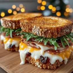 Grilled Charcuterie Sandwich Melt: A Culinary Delight