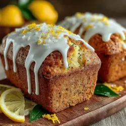 Welcome to the world of Zesty Lemon Poppy Chia Mini Loaves, where bright flavors meet wholesome ingredients in a delightful treat perfect for any occasion. Whether you're looking for a nutritious breakfast option, a light snack, or a charming addition to your next brunch gathering, these mini loaves have you covered. The invigorating taste of fresh lemon combined with the crunch of poppy seeds creates a culinary experience that is both satisfying and refreshing.