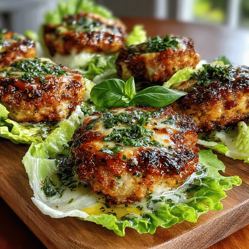 Mini Chicken Parmesan Lettuce Wraps are a delightful culinary innovation that marries the comforting flavors of classic Italian cuisine with a modern, health-conscious twist. This dish not only satisfies cravings for traditional chicken Parmesan but also offers a lighter alternative that is perfect for those seeking a nutritious meal without sacrificing taste. The use of lettuce wraps instead of bread provides a refreshing crunch and significantly reduces the calorie count, making it an ideal choice for anyone looking to enjoy a wholesome dish that is both filling and flavorful.