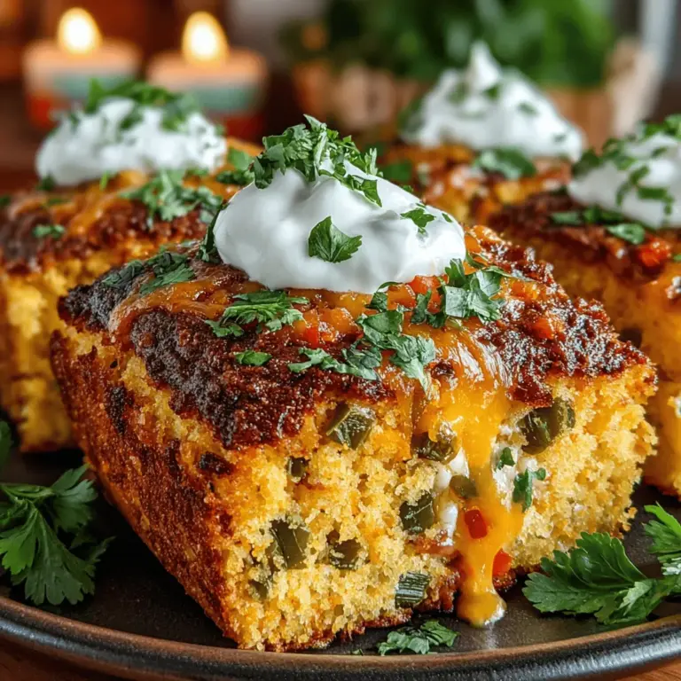 If you're looking for a breakfast dish that combines comfort with a kick, the Hatch Chili Cornbread Breakfast Bake is a must-try. This hearty and flavorful recipe brings together the sweet, crumbly texture of cornbread and the zesty punch of Hatch green chiles, creating a dish that is as satisfying as it is delicious. Perfect for breakfast, brunch, or any gathering, this bake will impress your family and friends with its unique flavor profile and inviting aroma.