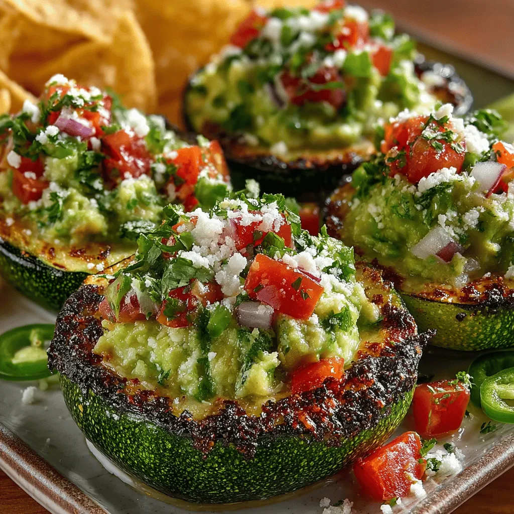In the realm of culinary creativity, few dishes capture the attention and delight of health-conscious food lovers quite like Zesty Zucchini Guacamole Boats. This vibrant recipe presents a delightful twist on traditional guacamole, transforming it into a visually appealing and nutritious masterpiece. The combination of creamy avocado, fresh vegetables, and tender zucchini creates a satisfying dish that serves not only as a healthy snack but also as an impressive appetizer for gatherings, parties, or casual weeknight meals.