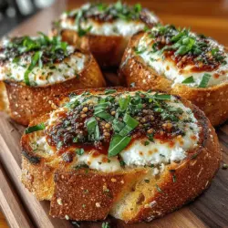 Cooking often brings together the comforting flavors of traditional dishes in innovative ways, and Mini Lasagna Garlic Bread Boats are a prime example of this delightful creativity. This recipe combines the beloved elements of lasagna and garlic bread, resulting in a dish that is not only visually appealing but also packed with flavor. Imagine tender layers of pasta, rich marinara sauce, and creamy cheeses nestled within crispy bread, all topped off with a hint of garlic. This fusion makes Mini Lasagna Garlic Bread Boats the perfect meal or appetizer for any occasion.