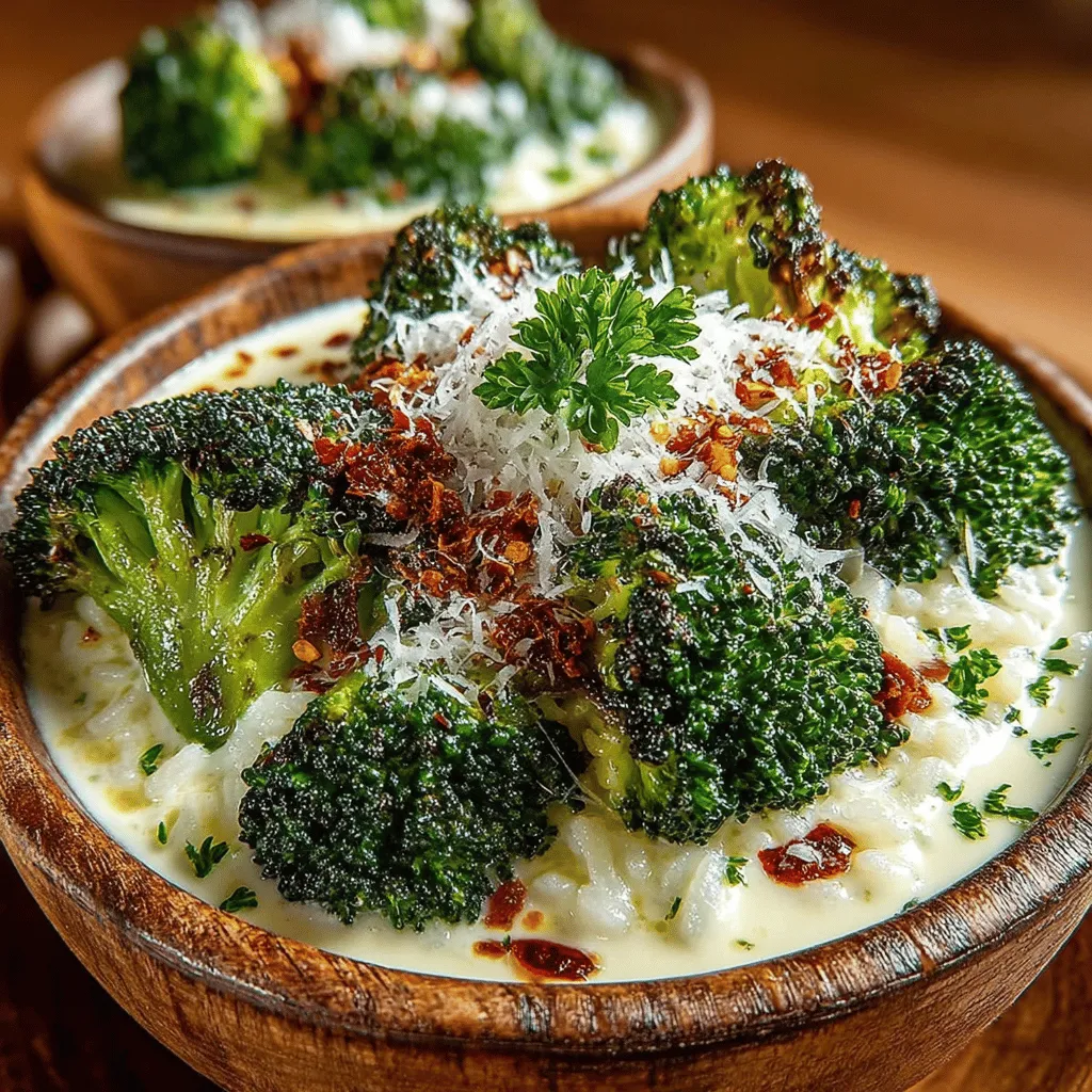 Creamy broccoli garlic rice bowls are more than just a meal; they are a comforting embrace on a plate, offering a perfect blend of flavor, nutrition, and ease of preparation. This dish is ideal for anyone seeking a wholesome option that delights the palate while satisfying dietary needs. Packed with the goodness of broccoli and the robust flavor of garlic, these rice bowls cater to a variety of dietary preferences, making them a versatile choice for vegans and non-vegans alike.