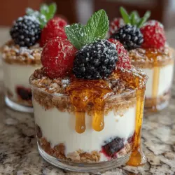 As the sun blazes and temperatures rise, the craving for something cool and satisfying becomes almost universal. Amidst the myriad of dessert options available, Fruity Frozen Yogurt Granola Ice Cream Cups stand out as a refreshing delight that not only quenches your thirst for sweetness but also packs a nutritional punch. This inventive treat harmoniously melds the creamy goodness of yogurt, the satisfying crunch of granola, and the vibrant flavors of fresh berries, making it a perfect choice for those seeking a healthier alternative to traditional ice cream.