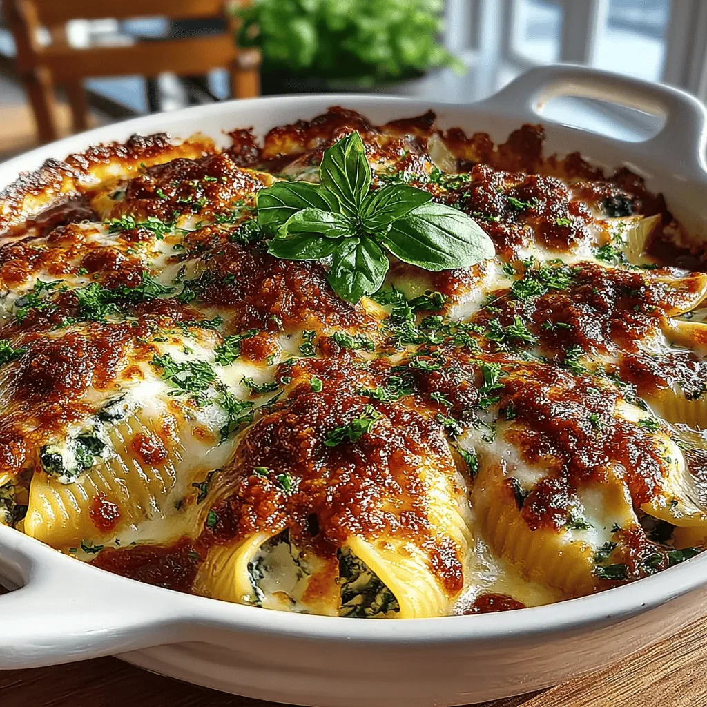 When it comes to comfort food, few dishes can rival the warmth and satisfaction of cheesy pasta. One standout recipe that brings together the best of both worlds is Cheesy Spinach-Stuffed Pasta Shells Delight. This dish not only offers a rich, creamy filling that tantalizes the taste buds but also incorporates nutritious ingredients that make it a well-rounded meal. Imagine large, tender pasta shells cradling a savory spinach and cheese mixture, all enveloped in a rich marinara sauce – it’s a meal that promises to become a family favorite.