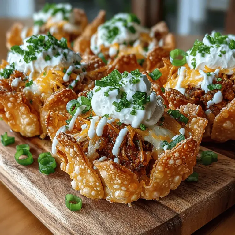 Discover the delicious world of appetizers with our Mini Chicken Ranch Wonton Bites! These delightful morsels are not only easy to make, but they are also packed with flavor, making them an ideal choice for parties, game nights, or family gatherings. Imagine sinking your teeth into crispy wonton wrappers filled with tender shredded chicken, creamy cheese, and zesty ranch dressing. Each bite bursts with flavor, ensuring they are a hit with both kids and adults alike. In this article, we’ll break down the recipe step-by-step, share tips for perfecting your wonton bites, and explore serving suggestions that will elevate your appetizer game to new heights.