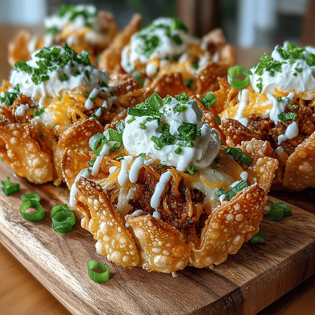 Discover the delicious world of appetizers with our Mini Chicken Ranch Wonton Bites! These delightful morsels are not only easy to make, but they are also packed with flavor, making them an ideal choice for parties, game nights, or family gatherings. Imagine sinking your teeth into crispy wonton wrappers filled with tender shredded chicken, creamy cheese, and zesty ranch dressing. Each bite bursts with flavor, ensuring they are a hit with both kids and adults alike. In this article, we’ll break down the recipe step-by-step, share tips for perfecting your wonton bites, and explore serving suggestions that will elevate your appetizer game to new heights.